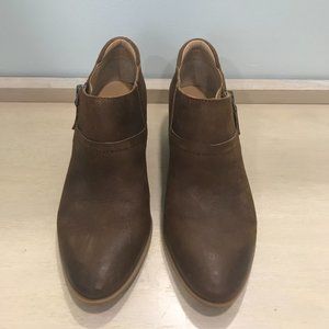 Franco Sarto Brown Booties- Size 6.5.